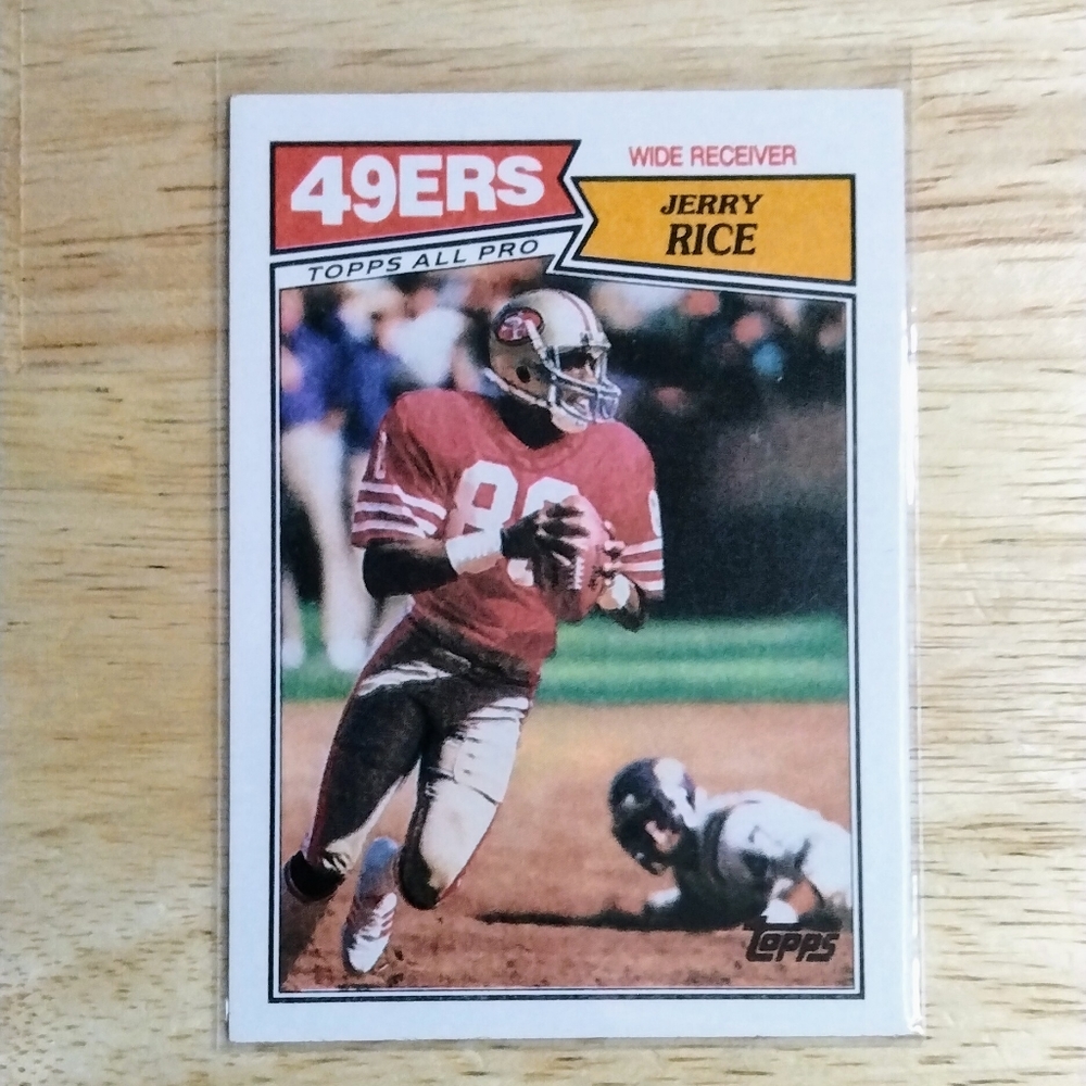 1987 Topps Jerry Rice